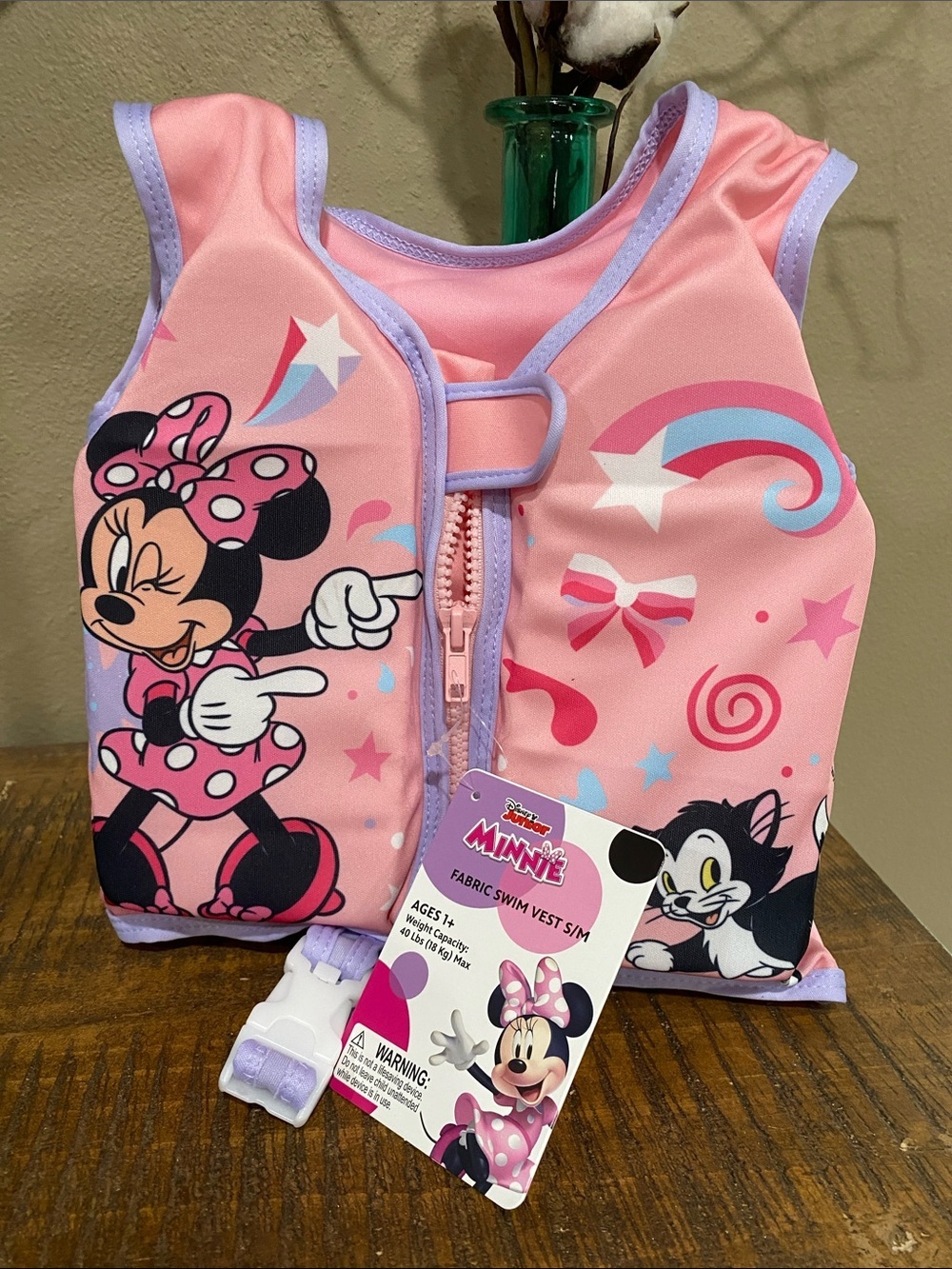 Disney Minnie Mouse Pink Kids Swim Vest